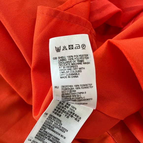 Reiss a line patterned, textured skirt - Picture 9 of 9